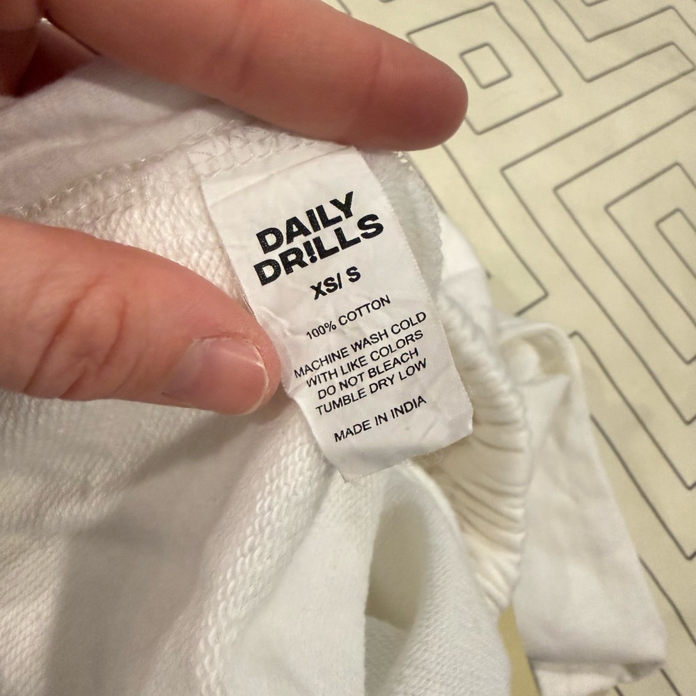 NWT Daily Drills White Shorts - Picture 8 of 12
